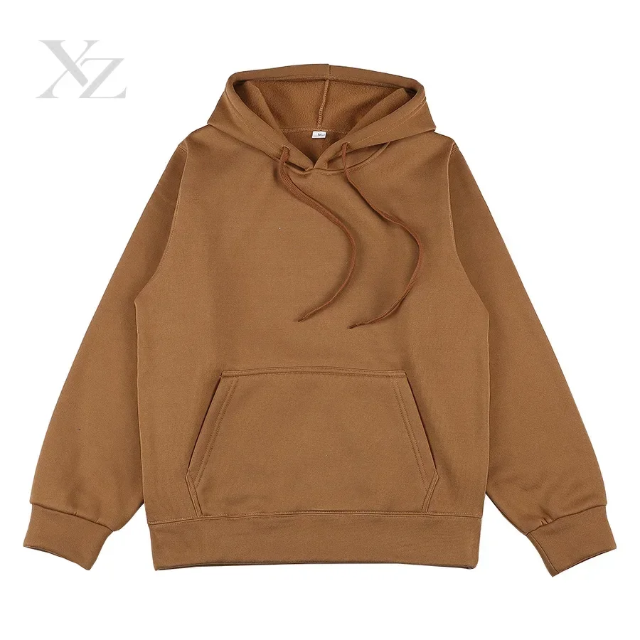 Casual Streetwear Loose Drawstring Hoodies S-5XL Tops 2023 Korean Style New Men Vertical Bar Color Matching Sweatshirts
