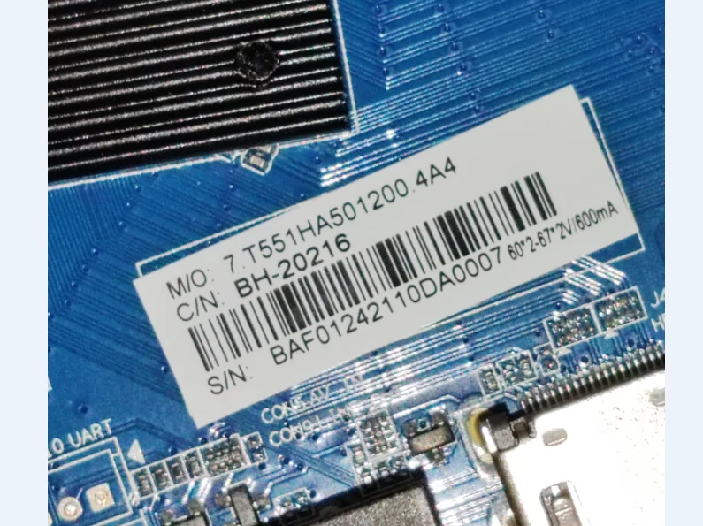 

Материнская плата для телевизора CV551H-A50 «три в одном» с Wi-Fi, сетевая память 1 ГБ + 8 ГБ, 80 Вт