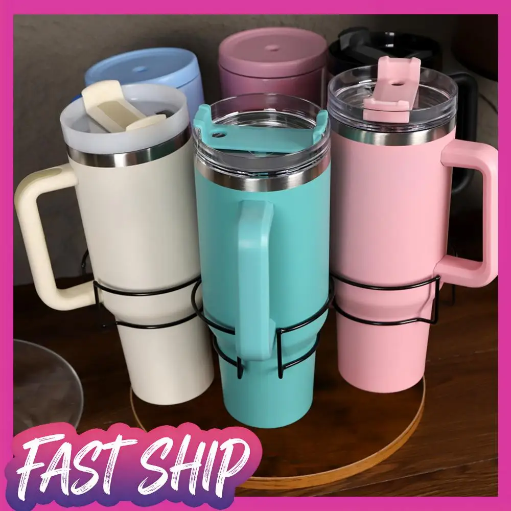 

Вращающийся органайзер для 6 бутылок с водой, подставка для кухонных стаканов, для термокружки Stanley 40 унций с ручкой