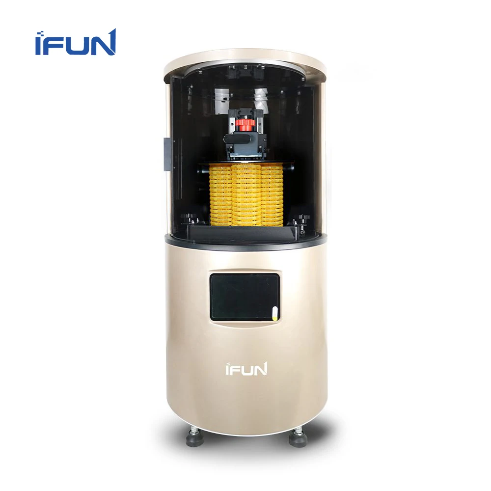 IFUN 자이언트 전문 산업용 LCD 3D 프린터 기계, 보석 주조 송진, 고정밀, 12k