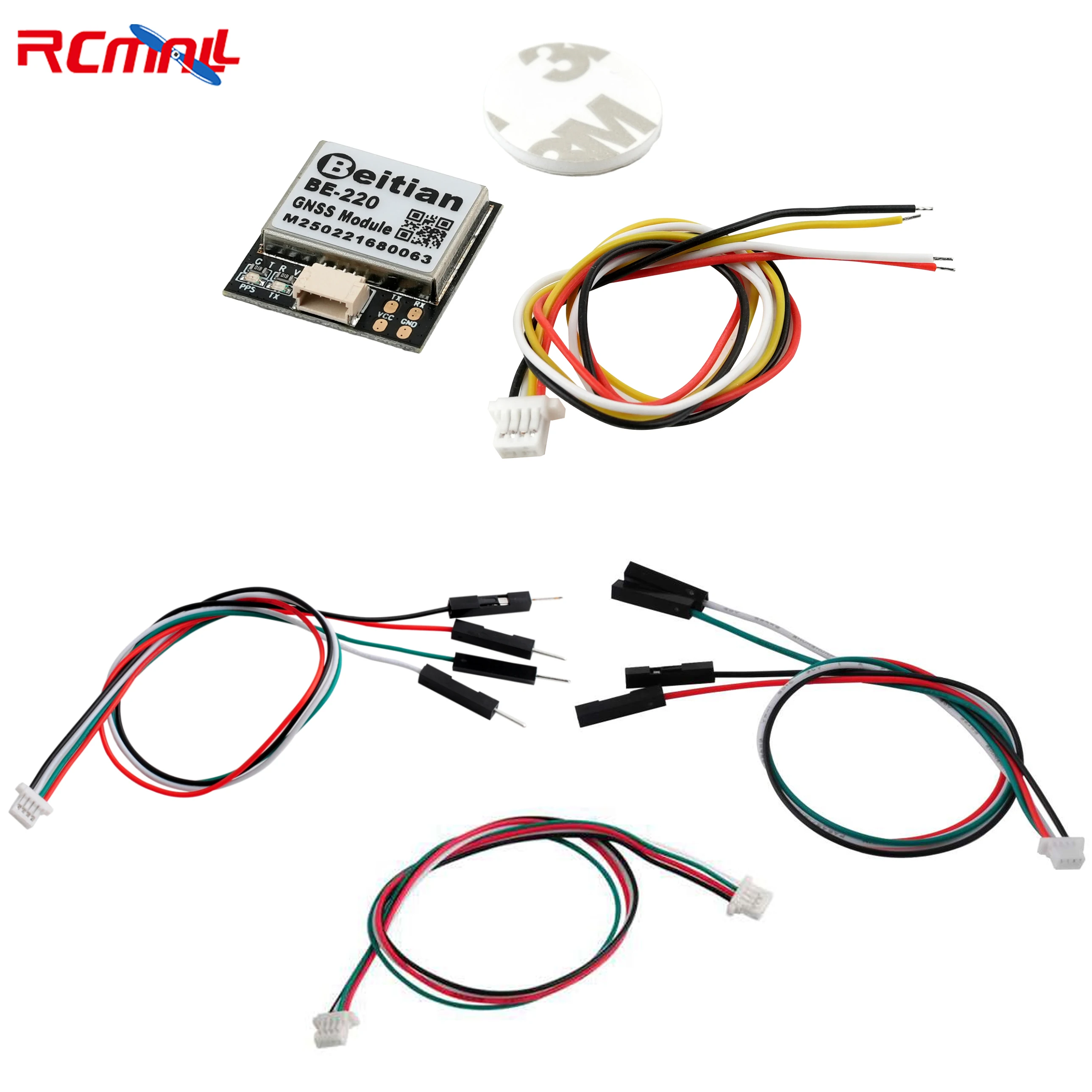 Beitian BE-220 GPS Module with Antenna M10050 GNSS Ultra-low Power GNSS Receiver without Compass with Flash for Vehicle Drones