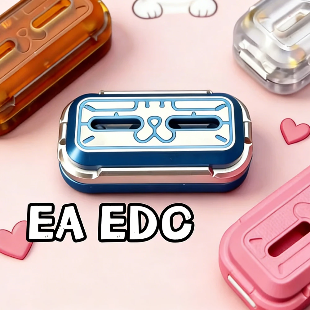 EAEDC Schrödinger's Cat Lite 2.0 3-in-1 Fidget Slider Stress Relief Toy Fidget Slider Fidget Toys Adults Anxiety Relief Gadgets