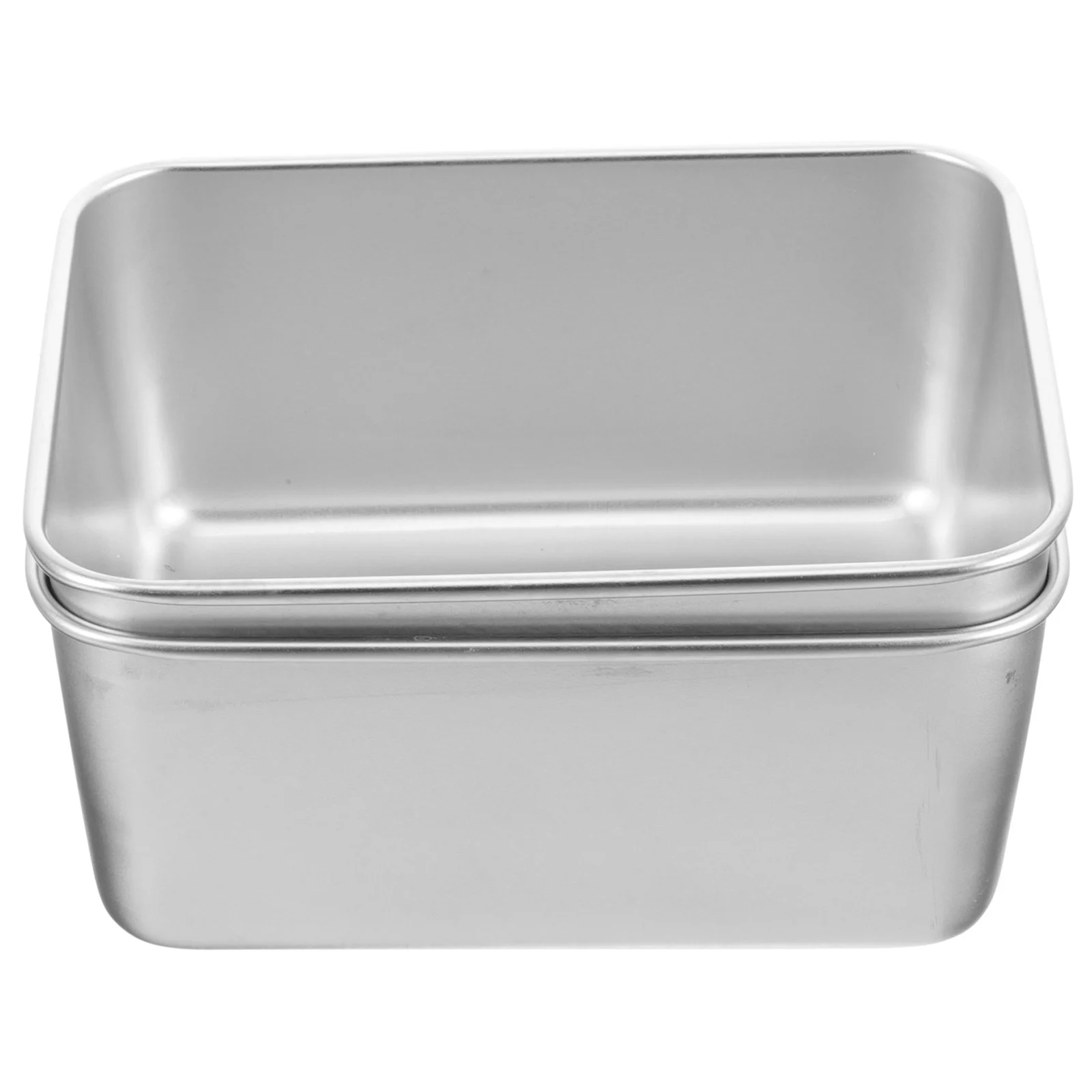 

2 Pcs Picnic Bowl Camping Soup Dining Food Container Snack Bowls Stainless Steel Salad Tableware Storage