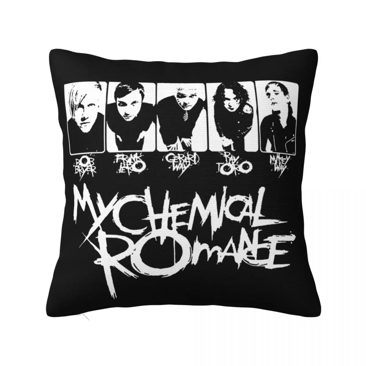 My Chemical Romance poszewka tkanina z nadrukiem poszewka na poduszkę dekoracje poszewka na poduszkę siedzenie hurtowo 40*40cm