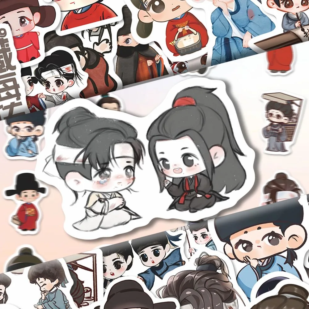 젊은 노예들과 티베트 바다 성인들을 위한 새로운 Q 버전 티베트 바다 전설 샤오잔 코스프레 스티커 252개