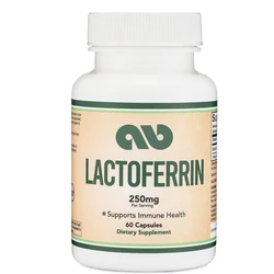 Lactoferrin 250mg per serving (60 capsules) patented biological ferritin lactoferrin - high-quality iron supplement