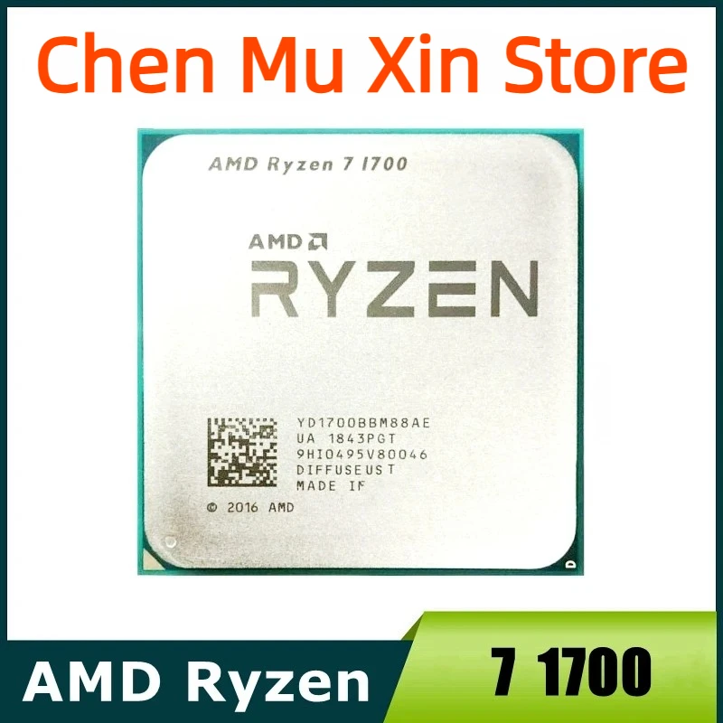 

AMD Ryzen 7 1700 R7 1700 3.0GHz 8-Core 16-Thread CPU Processor LGA AM4