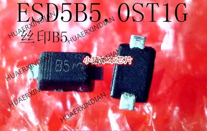 ESD5B5.0ST1G  Print  B5 SOD-523 New And Original