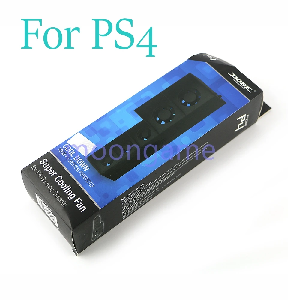 Dispositivo di raffreddamento del supporto della base di raffreddamento da 1 pezzo per supporto per accessori per ventola per console di gioco Sony PS4 Pro Slim