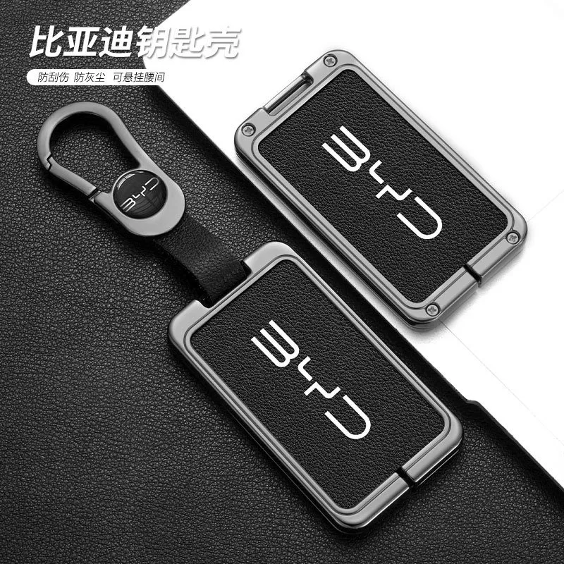 

Zinc Alloy Car NFC Card Smart Key Case Cover Shell For BYD Atto 3 Yuan Tang EV Han Qin Song Plus DMi Seal Dolphin S6 L3 M6 F3 F0