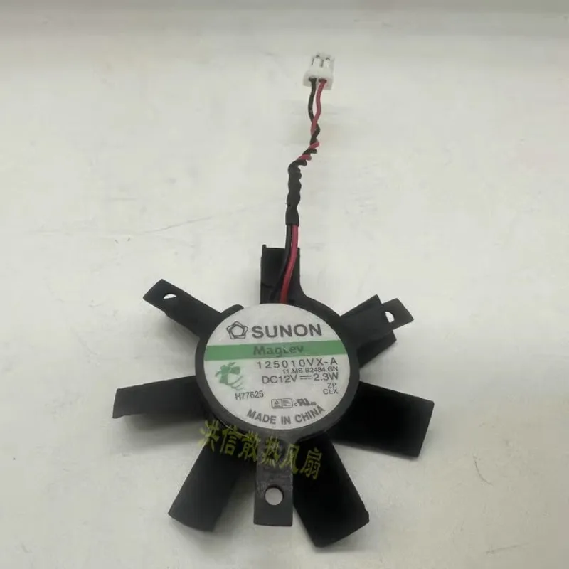 New Cooler Fan for SUNON 125010VX-A 12V 2.3W Graphics Card Fan Hole Distance 3.2cm Diameter 4.5cm Fan