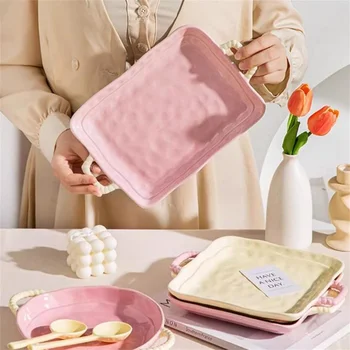 सिरेमिक सलाद प्लेटें - 12 इंच, सुशी, ऐपेटाइज़र, केक, रसोई सजावट के लिए चीनी मिट्टी की प्लेटें 8 best sales प्लेटें सिरेमिक - №8