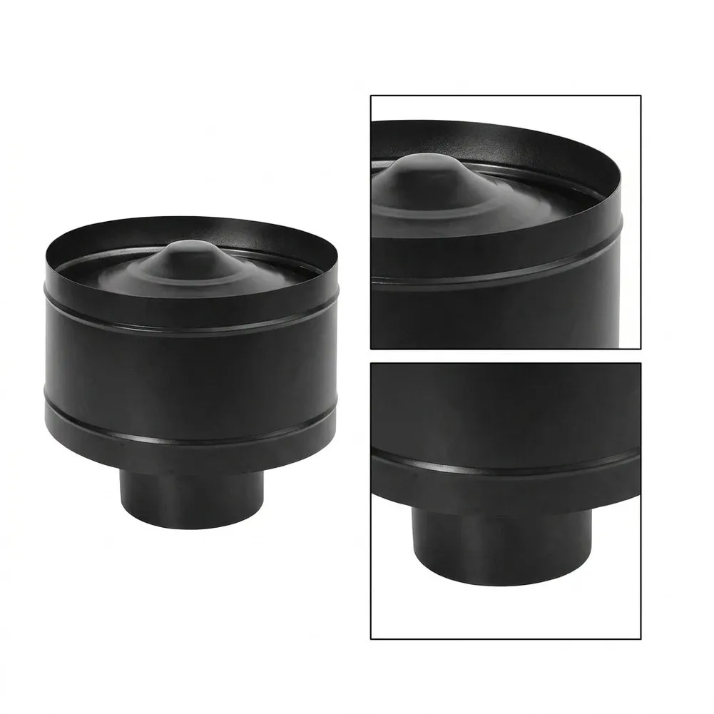Stainless Steel Chimney Cap Rain= Snow Guard Prevents Debris Animals Vent Cover For Home= Villa Outdoor Year Round Protection