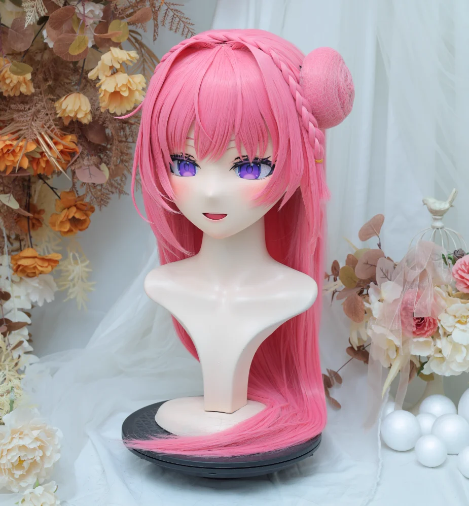 (NFD-14-19) تخصيص كامل الرأس مع قفل كروسدريس دمية أنثى/فتاة انمي ياباني شخصية كرتونية كيغ تأثيري قناع كيجورومي