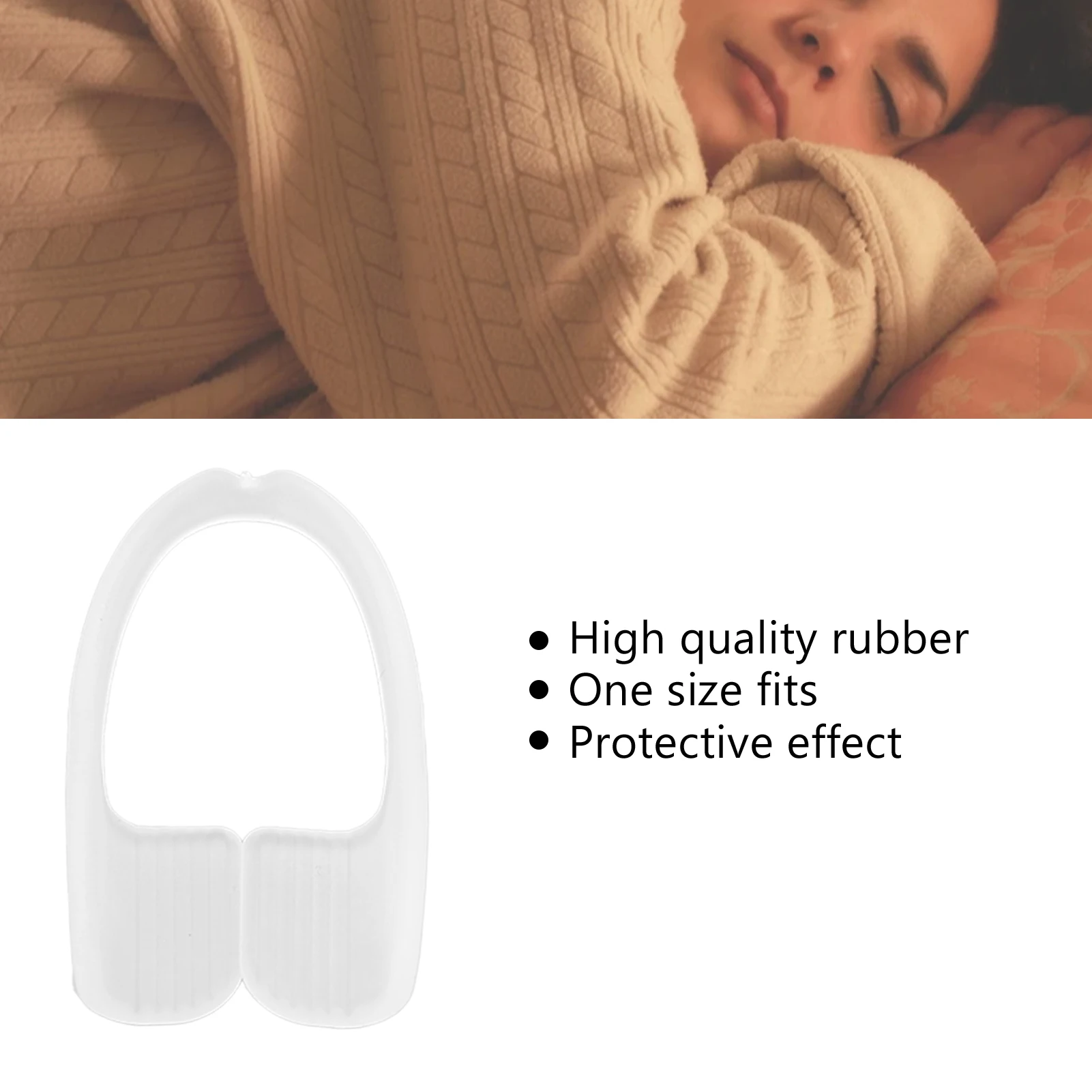 10pcs Dental Night Guard Rubber Athletic Protection Mouth Clenching Guard for Grinding Teeth