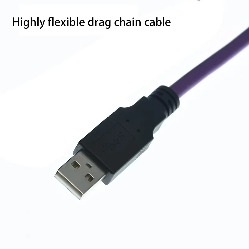 Industrial Cameras USB2.0 Data Cable A Male To A Male Cable Double Shielded USB Equipment High Soft Towing Chain Cable1/3/5/10M