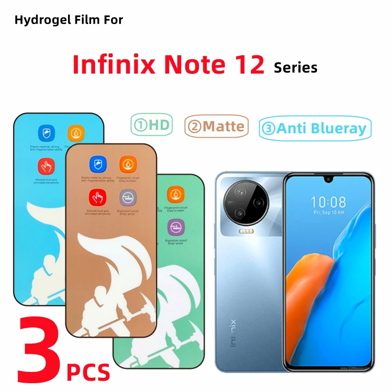 3Pcs Hd Hydrogel Fi…