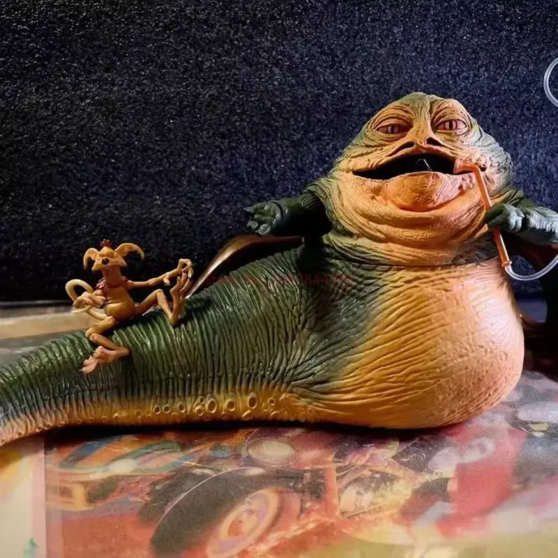ของแท้ Star Wars The Black Series Jabba The Hutt Action Figure รูปที่สะสมห้องเครื่องประดับข้อต่อที่สามารถเคลื่อนย้ายของเล่นเด็กของขวัญ