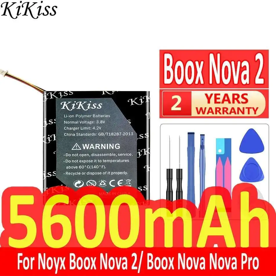 

Надежная мощность 5600 мАч для устройства чтения Onyx Boox Nova 2, надежная сменная батарея для чтения книг E