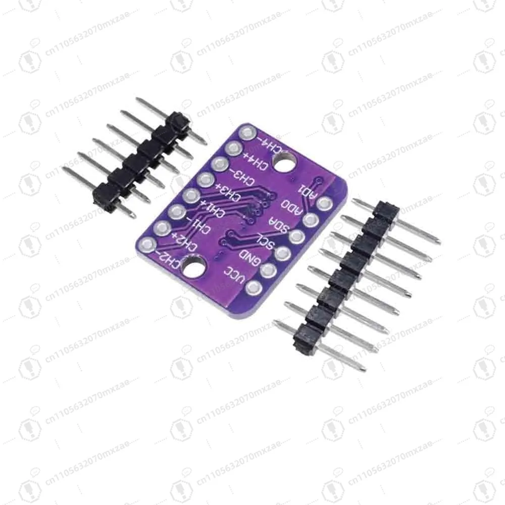 MCP3424 programmable ADC-4 Channel Conversion Module