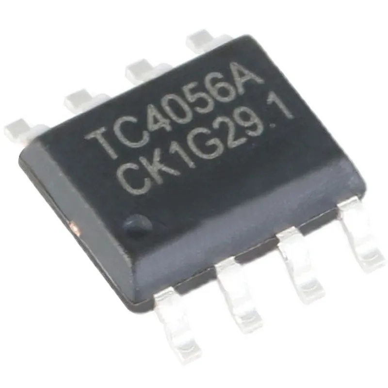 New 10PCS TC4056A patch SOP8 1A linear lithium ion battery charger IC chip