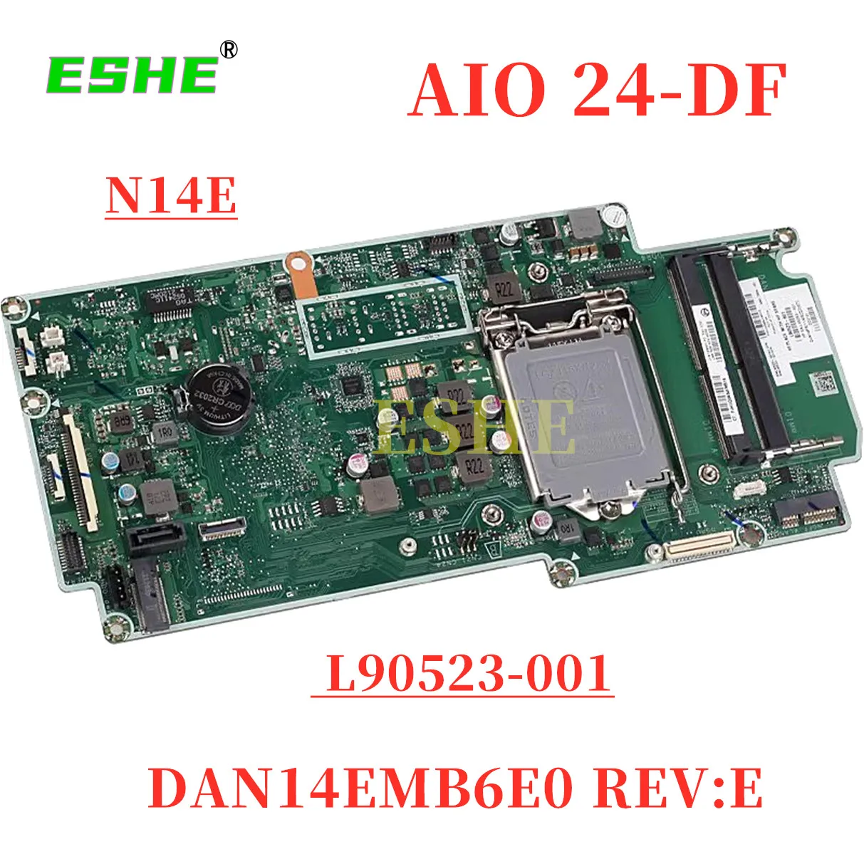 DAN14EMB6E0 For HP 22-DF 24-DF 24-DF0044 TPC-Q068 AIO Motherboard L73804-001 L90523-001 L90523-601 Model N14E 100% Test OK