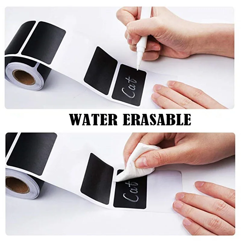 300pcs Blackboard Label Sticker Tape