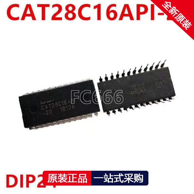 1PCS CAT28C16API-20 CAT28C16API DIP24 Memory IC chip