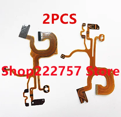 2PCS NEW Lens Back Main Flex Cable For SONY Cyber-Shot DSC-HX50 DSC-HX60 HX50 HX60 Digital Camera Repair Part (No Socket)