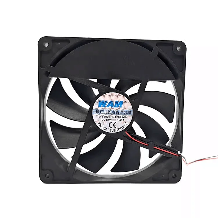 New For Ultra Quiet W14025HZ12SEMA 14025 14cm 12V 0.40A Dragon 1250W Chassis Power Supply Cooling Fan