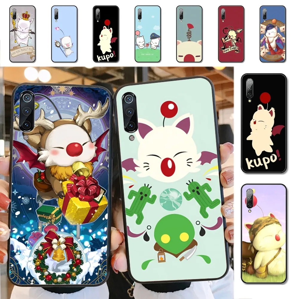 Moogle Final Fantasy Phone Case For Xiaomi Mi 5X 8 9 10 11 12 lite pro 10T PocoX3pro PocoM3 Note 10 pro lite