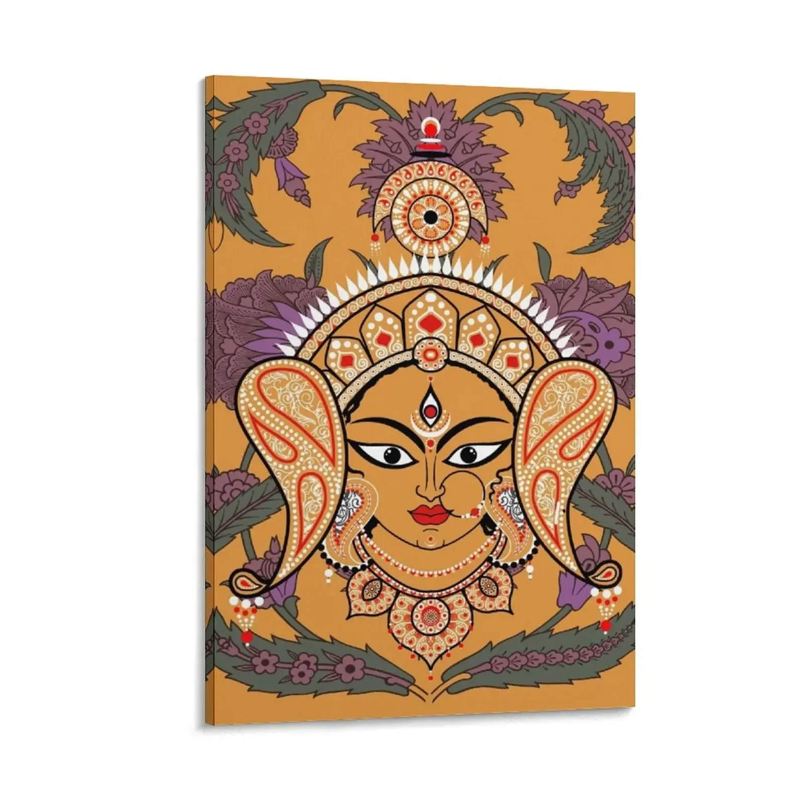

Maa Durga Canvas Painting room decorations Paintings Decoration wall anime posters