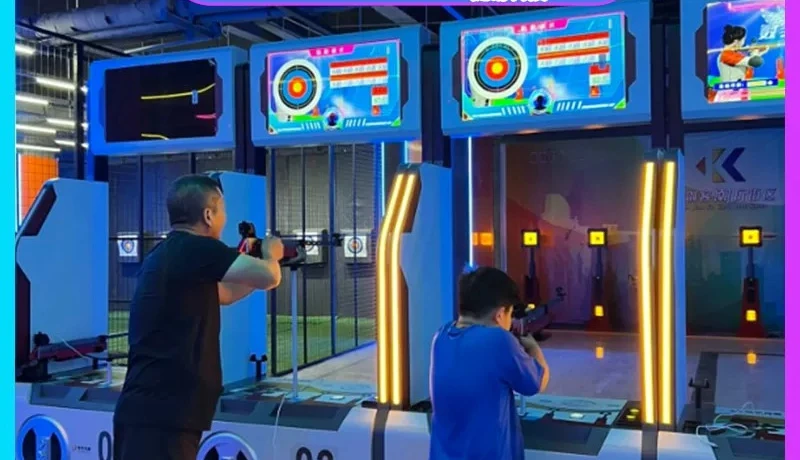 10 Meters Olym pic Standard La ser Shooting Target Indoor Air Rif le Competition Photoelectric Scoring Sports Equipment