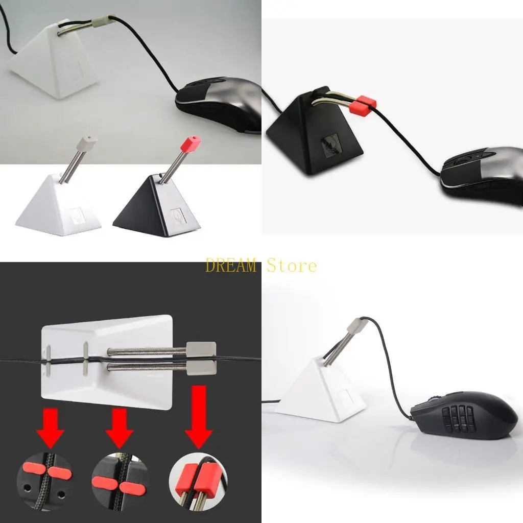 

Горячая линия игры мышь банджи гибкий зажим для шнура клипер органайзер для проводов держатель шнура фиксатор для ZOWIE лучшей