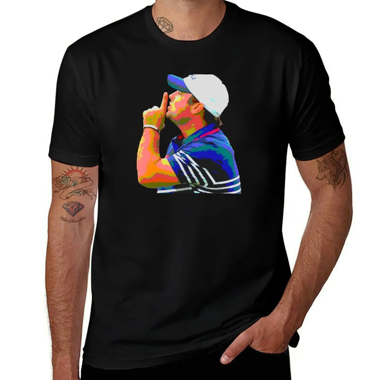 Shhhhh Patrick Reed T-Shirt Casual Light Summer Short Sleeve Top T-Shirt