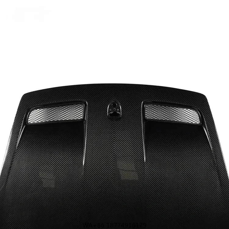 مناسبة ل 2011-2018 911 991.1 991.2 نسخة بأربعة أبواب عالية الجودة MBJ غطاء محرك من ألياف الكربون الجافة #4