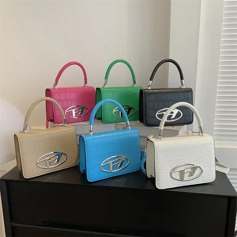 Роскошная, индивидуальная, повседневная сумка 2024, женская сумка, весенняя модная сумка, высококачественное ощущение, через плечо на все плечо