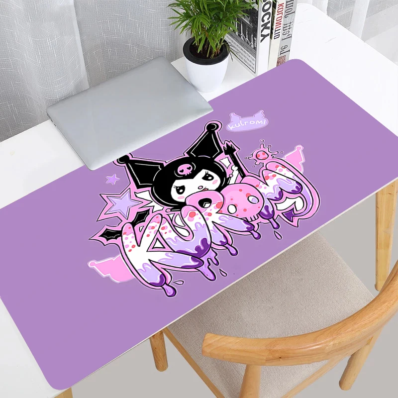 لوحة الماوس Kuromi ملحقات الكمبيوتر نوع سرعة Varpet حصيرة لمشغلات الرياضة الإلكترونية لوحة مفاتيح الكمبيوتر المحمول لوحة الماوس مكتب الكمبيوتر حصيرة مكتبية #1