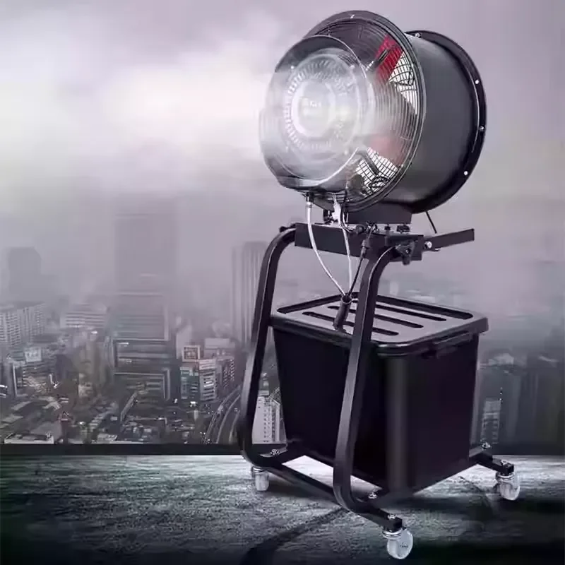 for Cylindrical Atomizing Fan Industrial Spray Mist Water Cooling Humidifier Outdoor Refrigeration Disinfection Ventilation