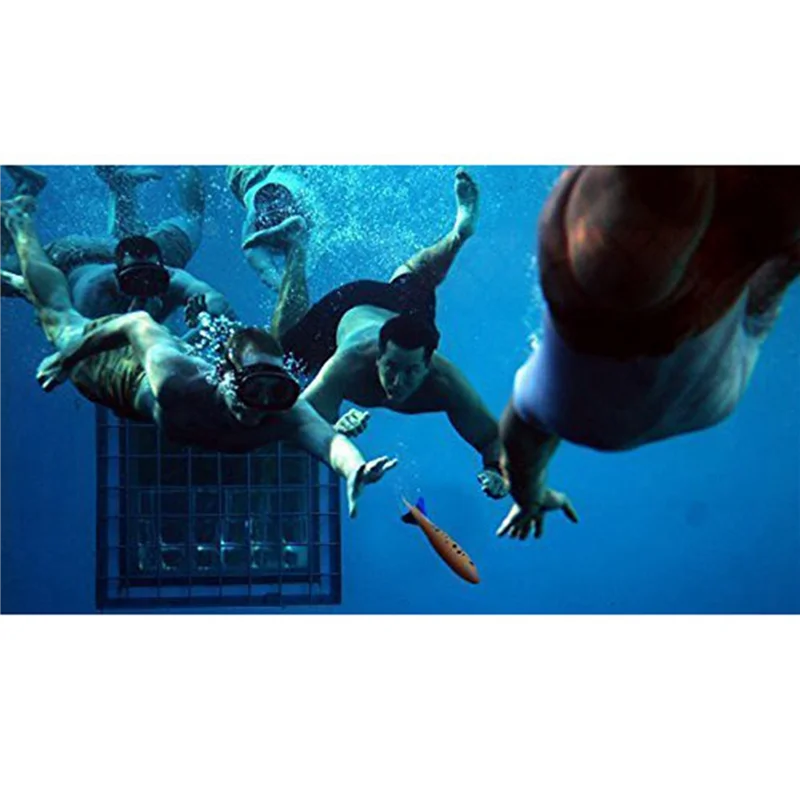 A49K-8 PCS Crianças Natação Shark Forma Jogo de Água de Mergulho Jogo de Mergulho Piscina Glide Shark Lance Torpedo