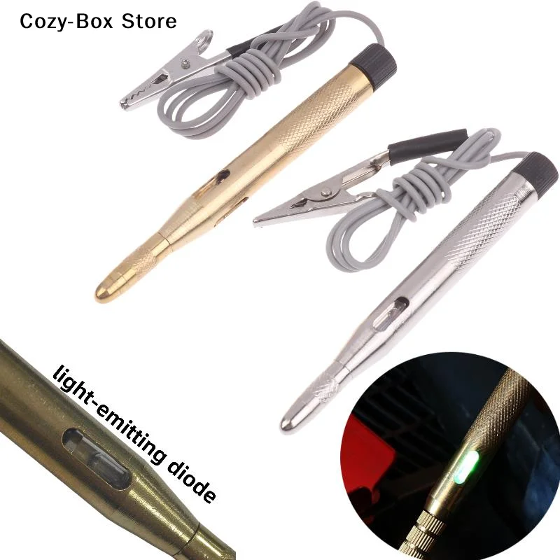 Car Accessories Shop - [ZY]1/3個入り検出器プローブ、自動車修理工場用アクセサリー、DC 6-24V自動車用ライト回路テスターランプ、電圧テストペン[ZY]
