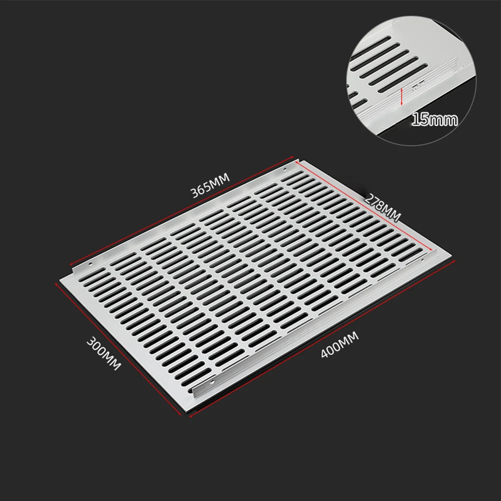 Ampia presa d'aria in lega di alluminio lamiera perforata piastra Web griglia di ventilazione prese d'aria miglioramento della casa forniture e accessori fai da te