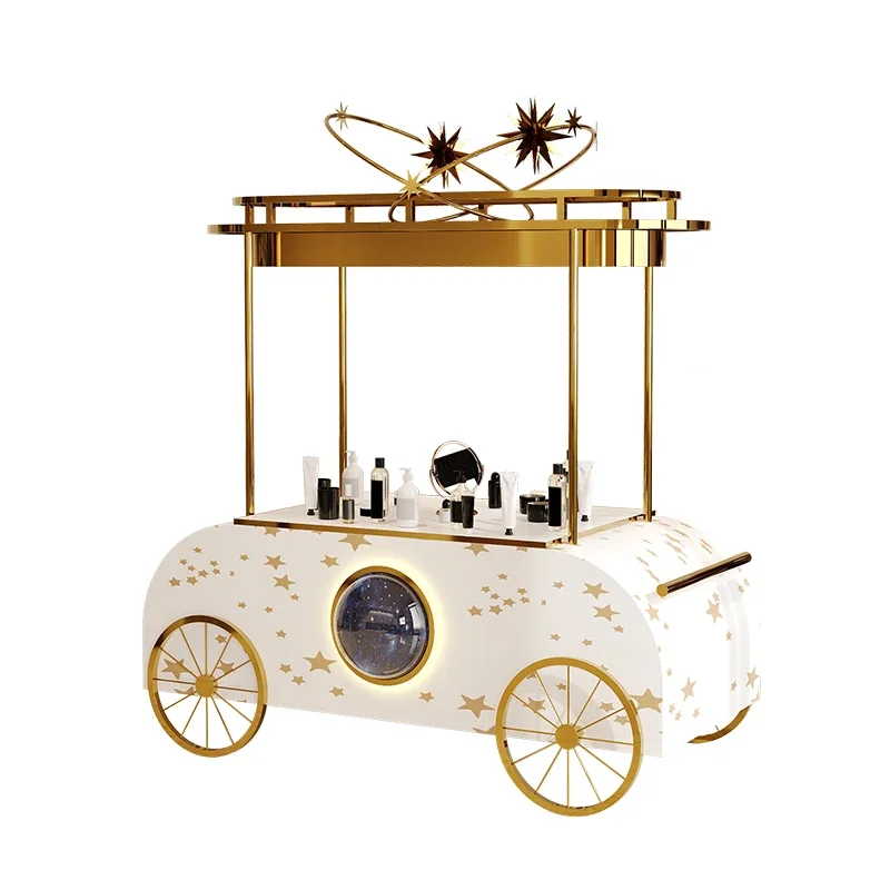 

Internet celebrity mobile sales car pedestrian street B & B commercial display cart