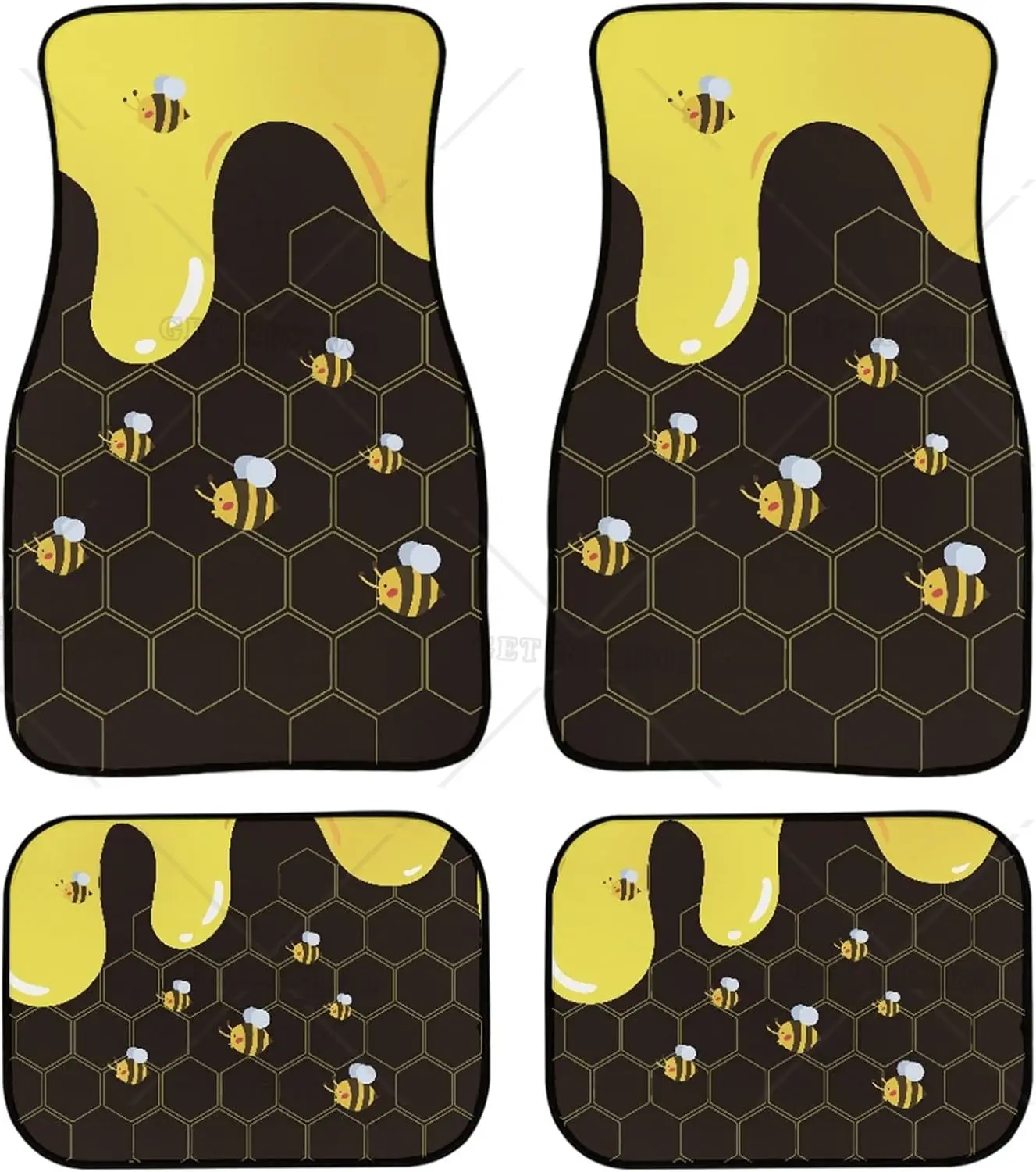 

Alfombra Para El Suelo L Coche Con Estampado Abeja Y Miel Dibujos Animados, Tela Durara, Alfombras Para El Suelo L Coche Alta