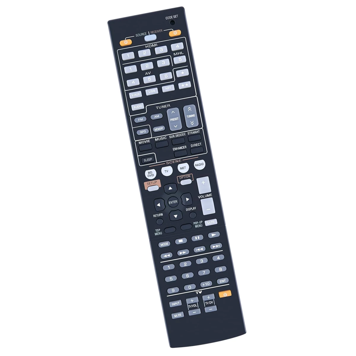 Remote Control For Yamaha RX-A710 RX-A720 RX-A730 RX-A800 RX-A800BL RX-A830 RX-A1030 HTR-3065 HTR-3063 HTR-5063 AV Receiver