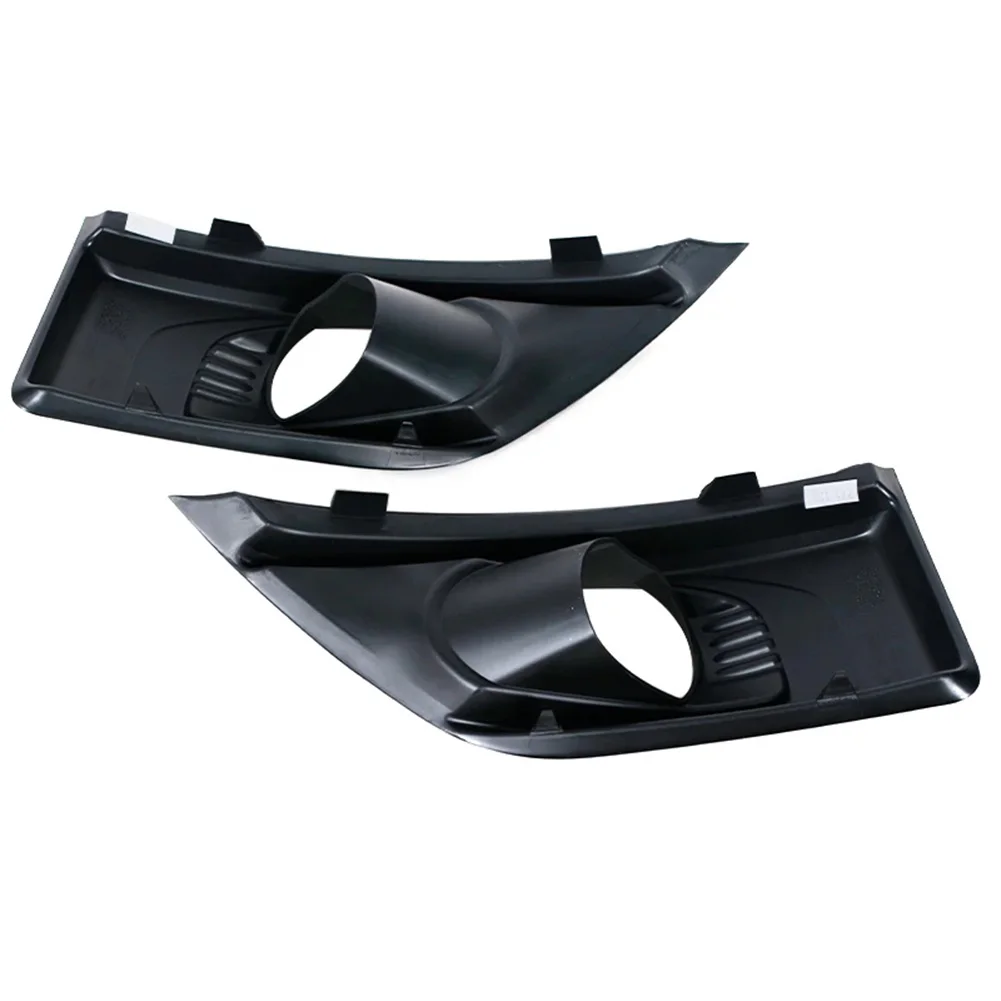 Front Bumper Fog Lamp Frame Cover Pair for C4 ABS Material Replacement Bezel Lid Hood Trim Direct Fit OEM Specification