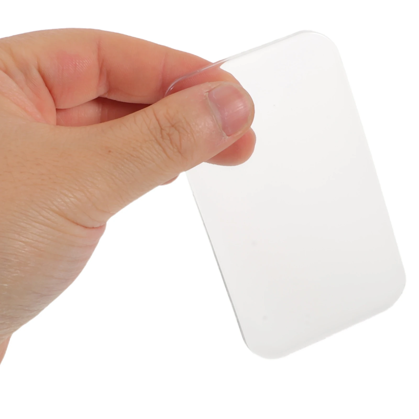 

2pcs Fake Eyelash Organizer Box Clear Lash Storage Case Travel Holder Dustproof Container For Makeup Organization