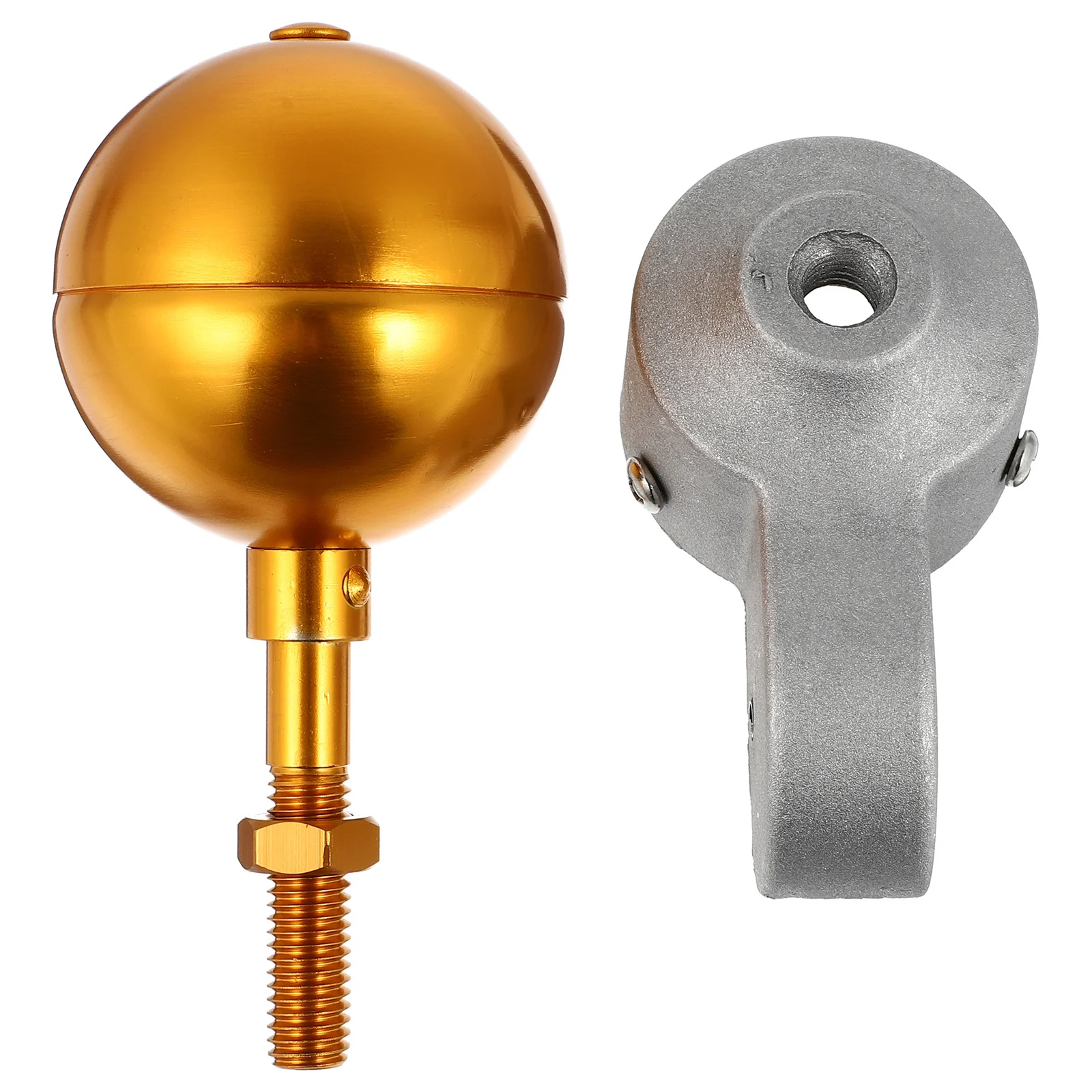 

1 set 1 Set Outdoor Ball Alloy Accessories Outdoor Flagpole Ball Replacement Flagpole Repair Kit For Standard Flagpoles