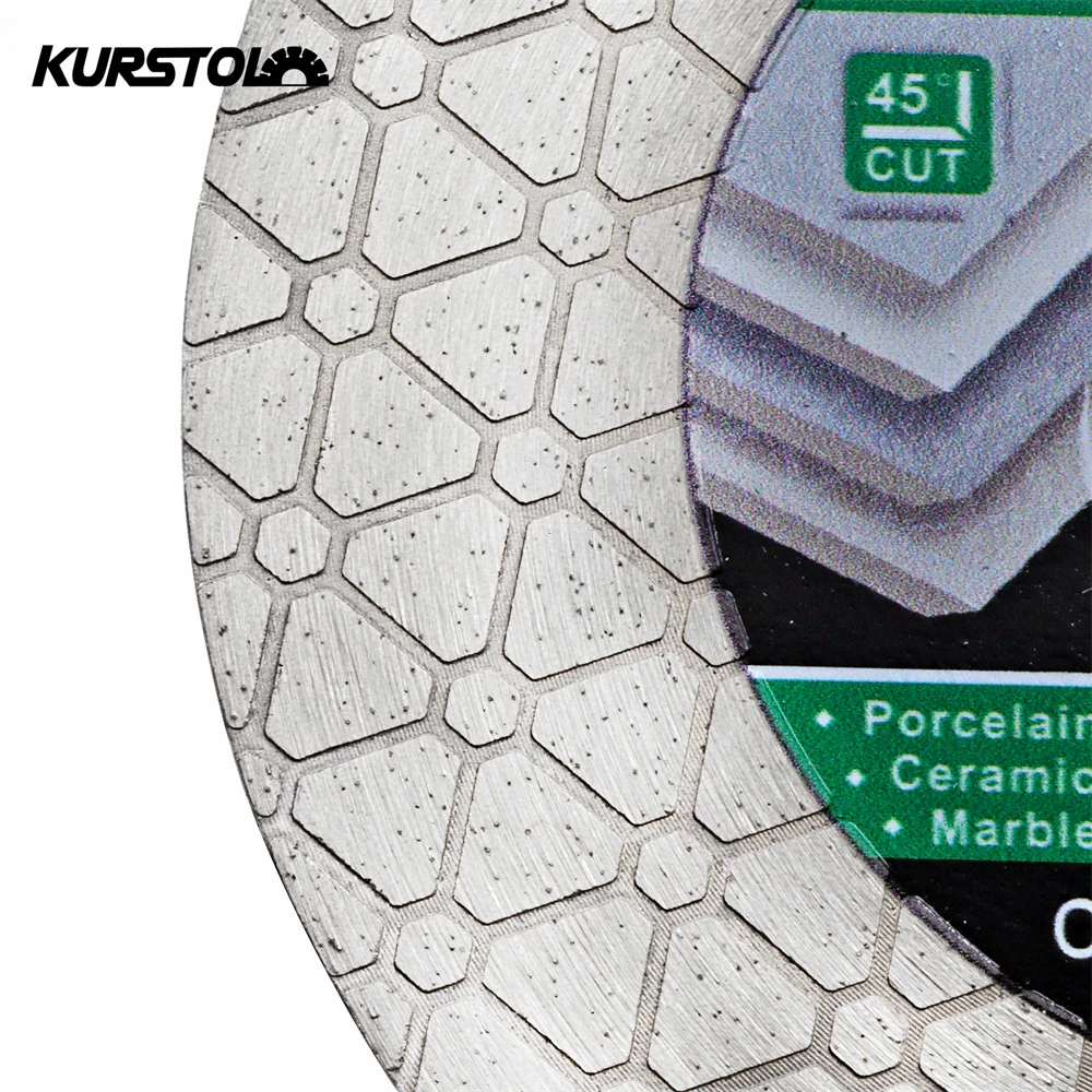 KURSTOL 1/2/5Pcs 125mm Diamond Saw Blade Double-sided Cutter For Cutting Ceramic Tile Marble 5inch Diamond Cutting Grinding Disc