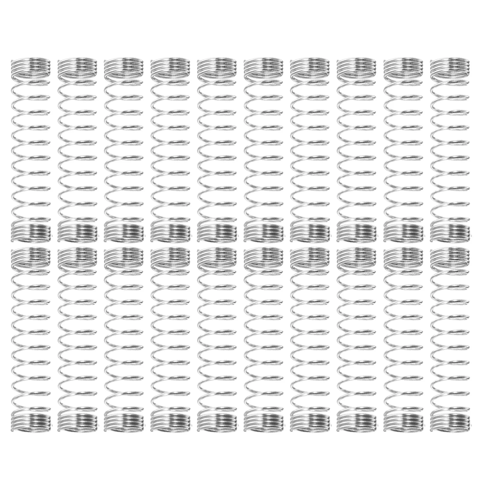 

20Pcs Pen Core Springs Stainless Steel Compression Springs Replacement for Ballpoint Gel Pens Office School Stationery